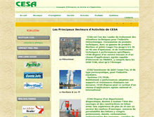 Tablet Screenshot of cesa.pro